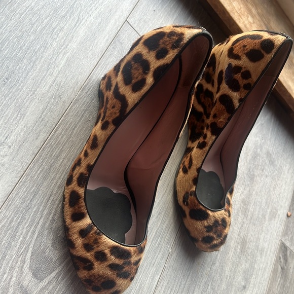 Gucci cheetah-print wedges - size 39 or US 9 - Picture 7 of 7